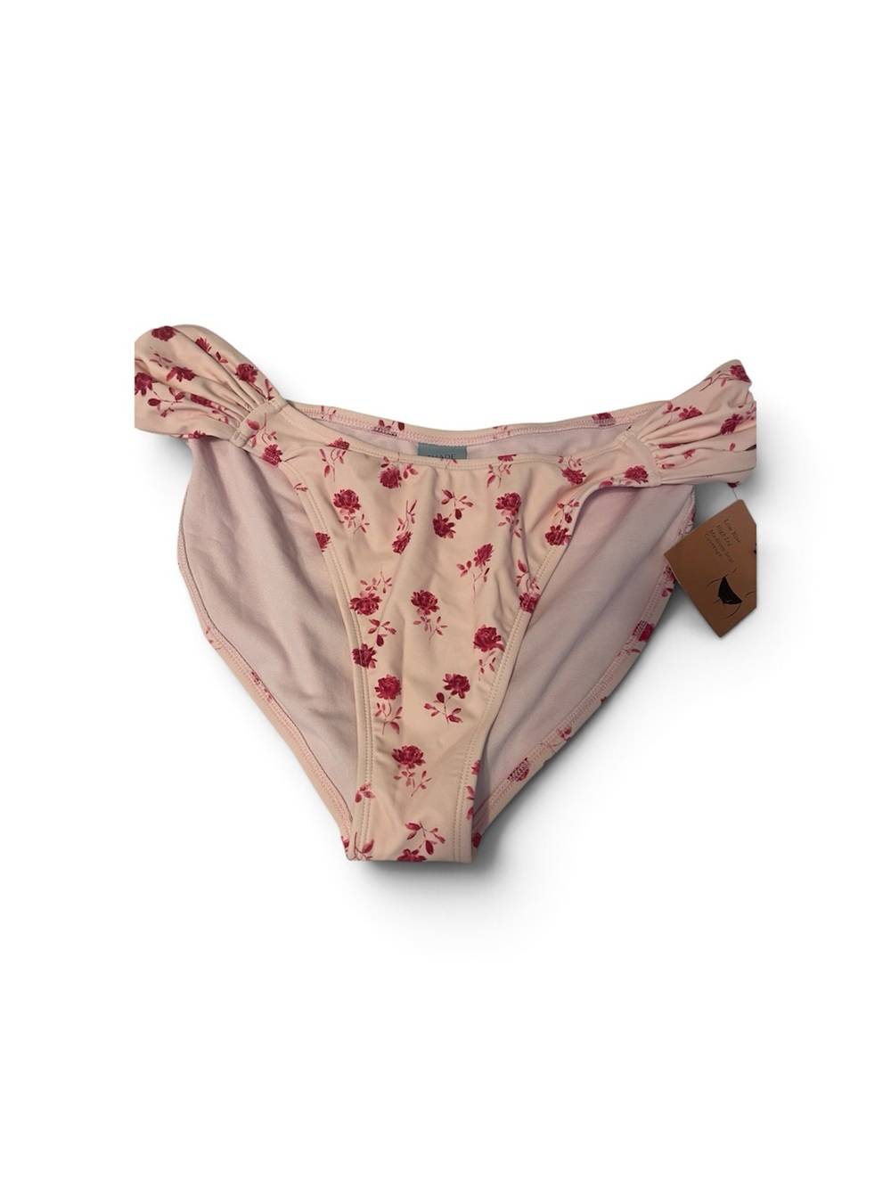 Pink Floral Bikini Bottoms